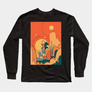 Space surfer Long Sleeve T-Shirt